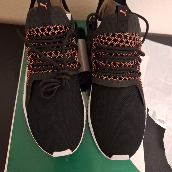 Size 8 - PUMA Tsugi Shell Pink Netfit V2 Sneaker White - Picture 2 of 12